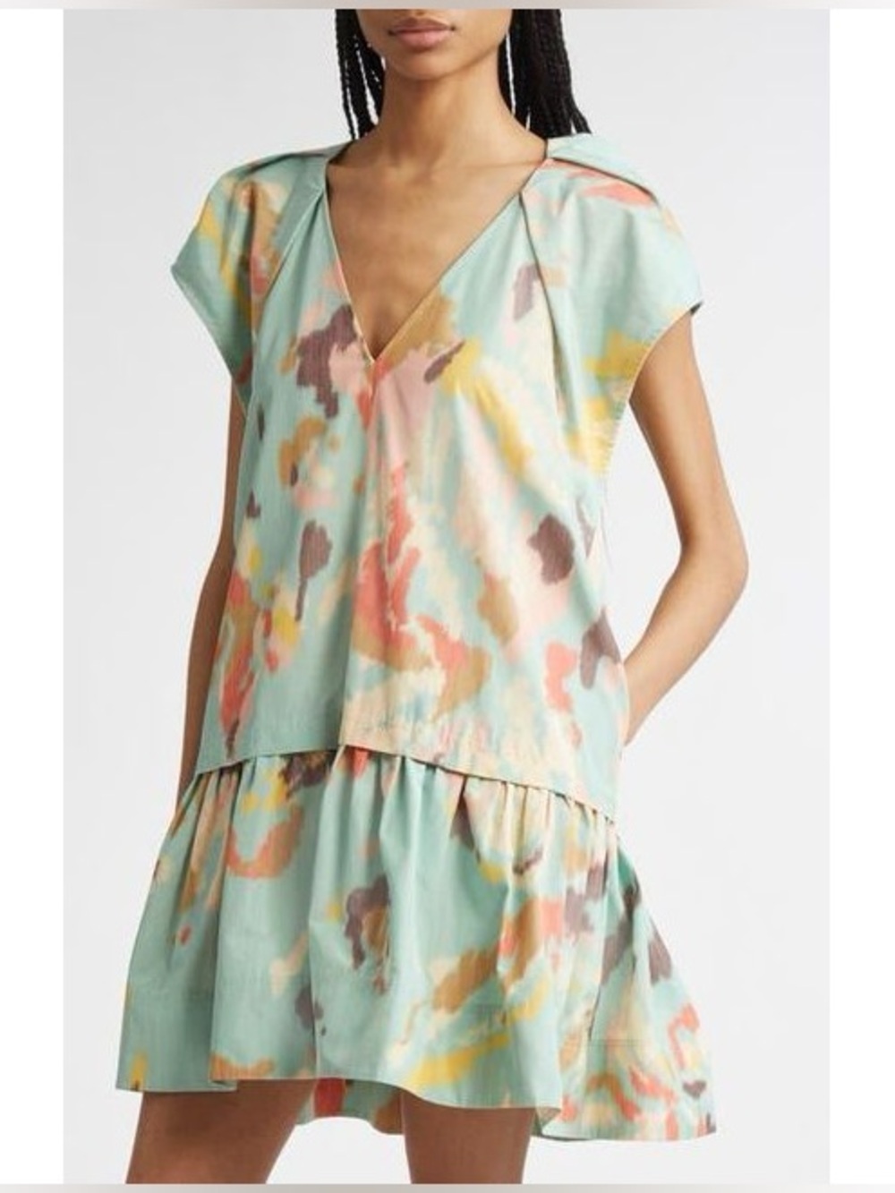 A.L.C. EMBER PRINT MINI DRESS*******SIZE: MEDIUM